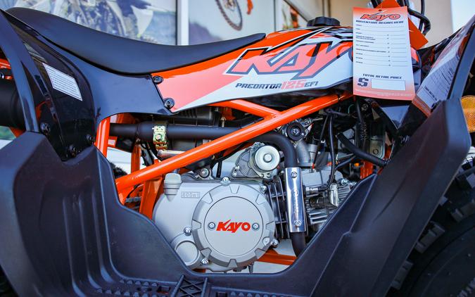 2026 Predator 125 EFI - Kayo