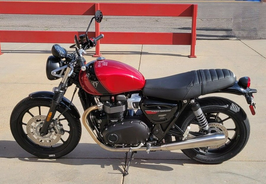 2024 Triumph Speed Twin 900 Carnival Red/Phantom Black