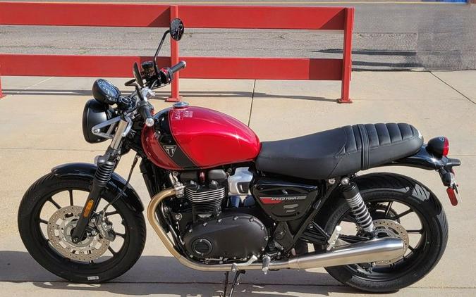 2024 Triumph Speed Twin 900 Carnival Red/Phantom Black