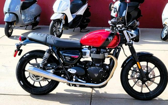 2024 Triumph Speed Twin 900 Carnival Red/Phantom Black