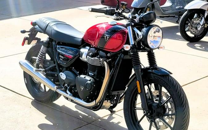 2024 Triumph Speed Twin 900 Carnival Red/Phantom Black