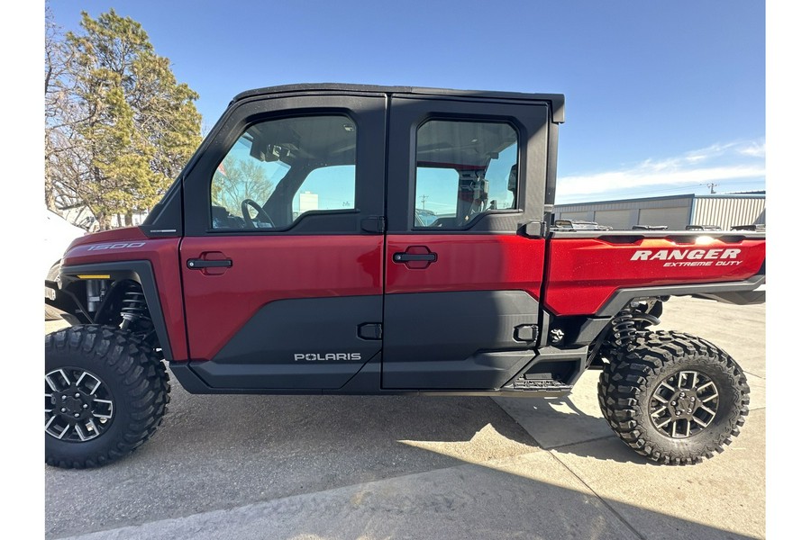 2024 Polaris Industries RANGER CREW XD 1500 NORTHSTAR PREMIUM - SUNSET RED