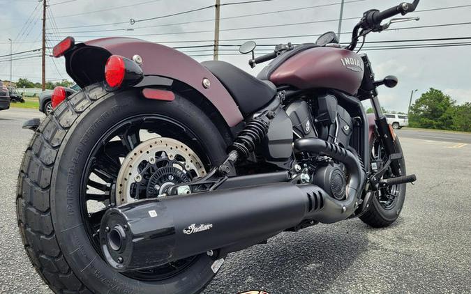 2026 Indian Motorcycle® Scout® Bobber Maroon Metallic Smoke