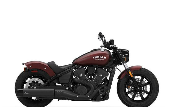 2026 Indian Motorcycle® Scout® Bobber Maroon Metallic Smoke