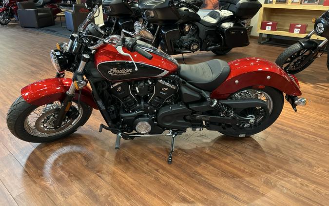 2025 Indian Motorcycle SCOUT LIMITED, SUNSET RED MTLC, TEC, 49ST Limited + Tech