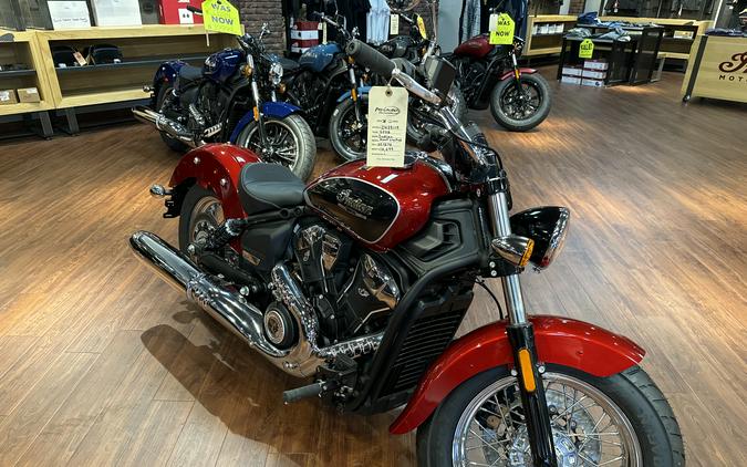 2025 Indian Motorcycle SCOUT LIMITED, SUNSET RED MTLC, TEC, 49ST Limited + Tech