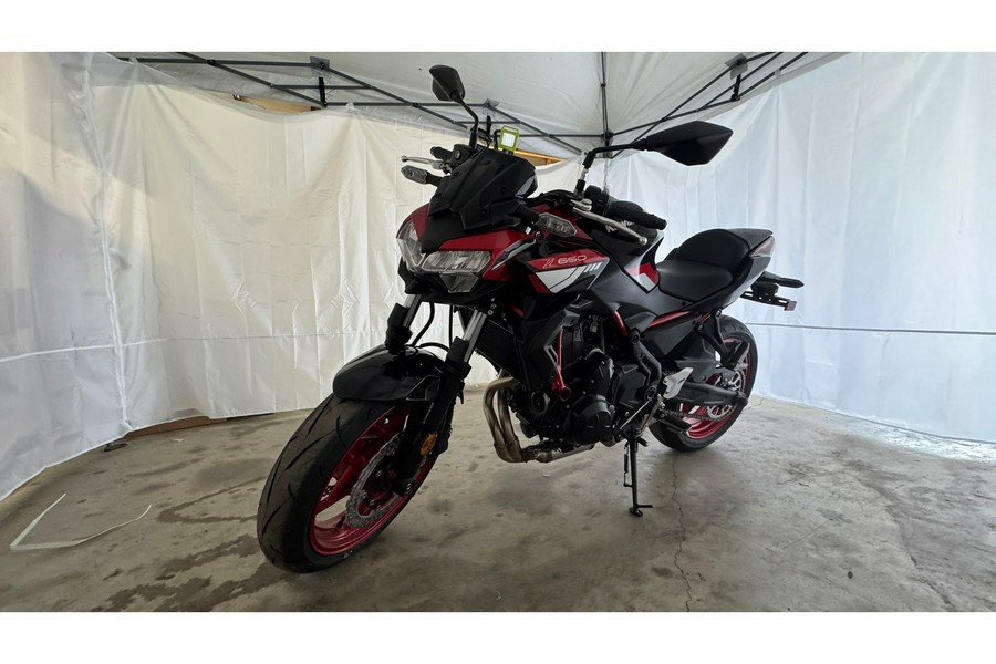 2024 Kawasaki Z650 ABS