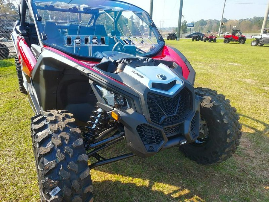 2024 Can-Am® Maverick X3 MAX DS Turbo Fiery Red & Hyper Silver