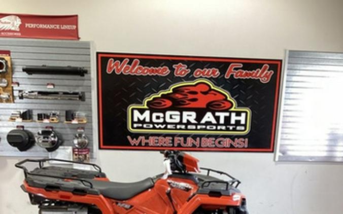 2025 Polaris Sportsman 450 H.O. EPS . EPS - ORANGE RUST