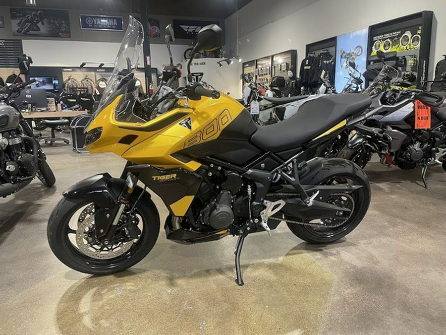 2025 Triumph Tiger Sport 800 Cosmic Yellow