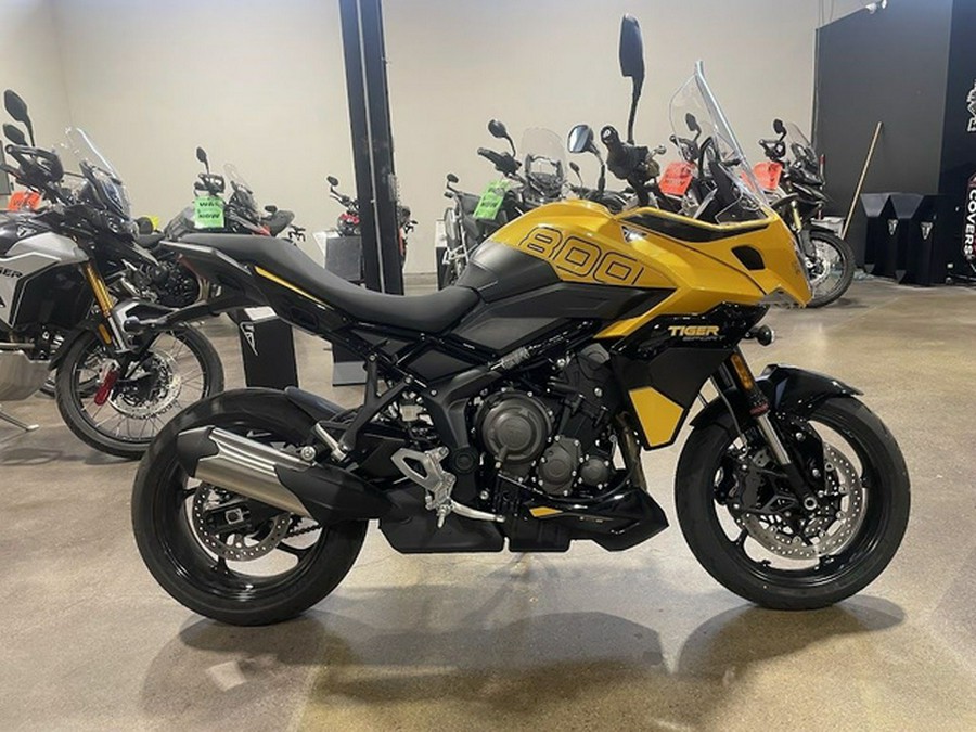 2025 Triumph Tiger Sport 800 Cosmic Yellow