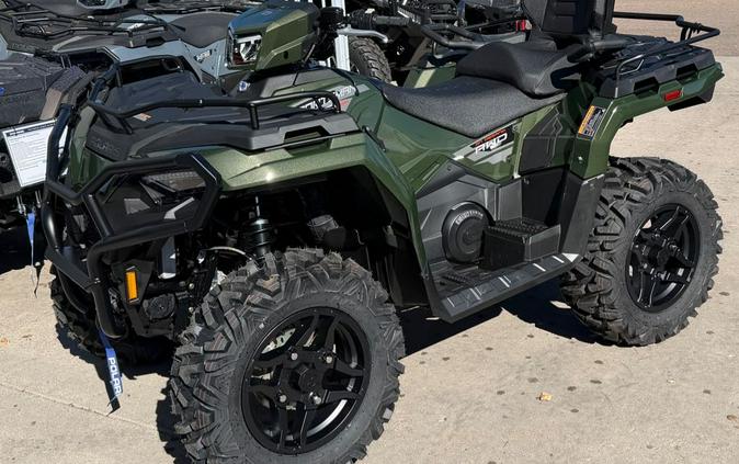 2026 Polaris SPORTSMAN TOURING 570 PREMIUM TREELINE GREEN METALLIC with PLOW