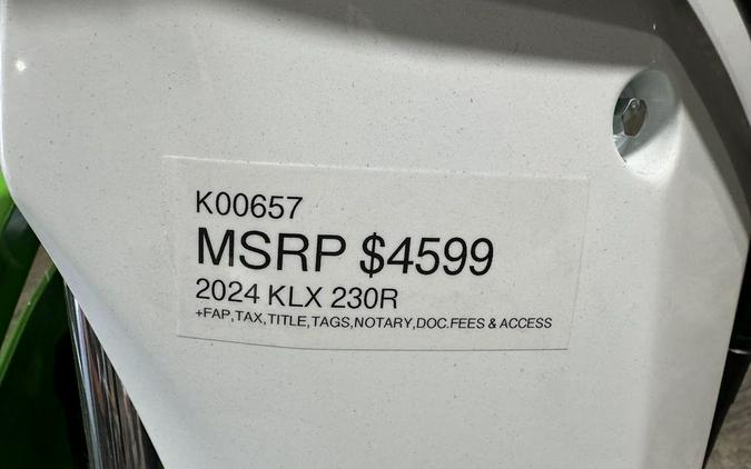 2022 Kawasaki KLX®230R