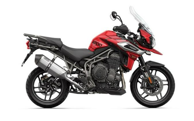 2018 Triumph Tiger 1200 XRT Korosi Red