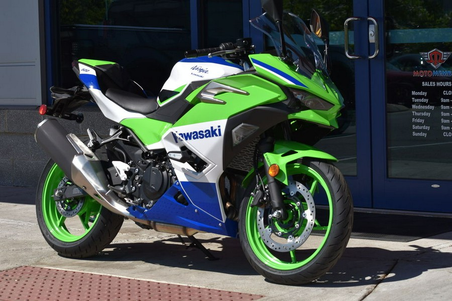 2024 Kawasaki Ninja® 500 SE 40th Anniversary Edition ABS