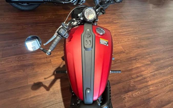 2025 Indian Scout Bobber Limited Sunset Red Smoke