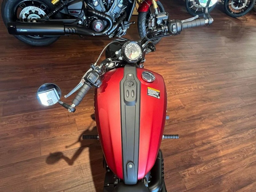 2025 Indian Scout Bobber Limited Sunset Red Smoke