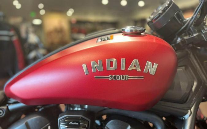 2025 Indian Scout Bobber Limited Sunset Red Smoke