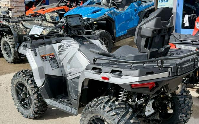 2026 Polaris SPORTSMAN TOURING 570 ULTIMATE SILVER with PLOW