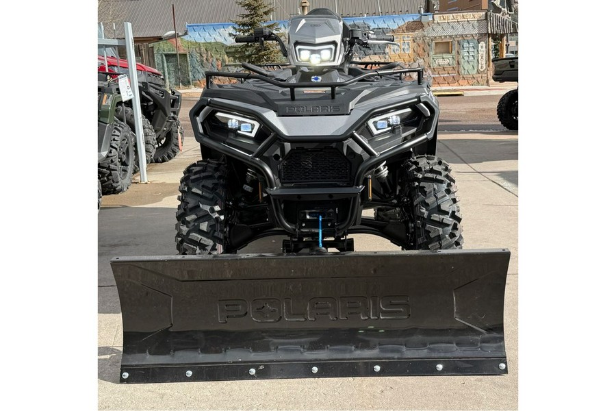 2026 Polaris SPORTSMAN TOURING 570 ULTIMATE SILVER with PLOW