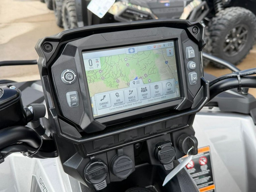 2026 Polaris SPORTSMAN TOURING 570 ULTIMATE SILVER with PLOW