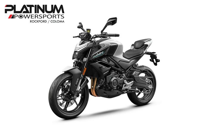 2027 CFMOTO 450NK Nebula White