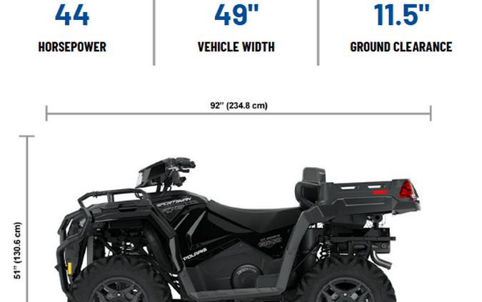 2026 Polaris SPORTSMAN TOURING 570 X2 BLACK ONYX