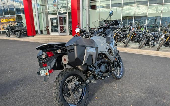 2023 Kawasaki KLR650 Pearl Storm Gray