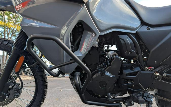 2023 Kawasaki KLR650 Pearl Storm Gray