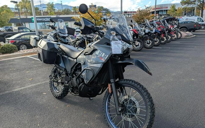 2023 Kawasaki KLR650 Pearl Storm Gray