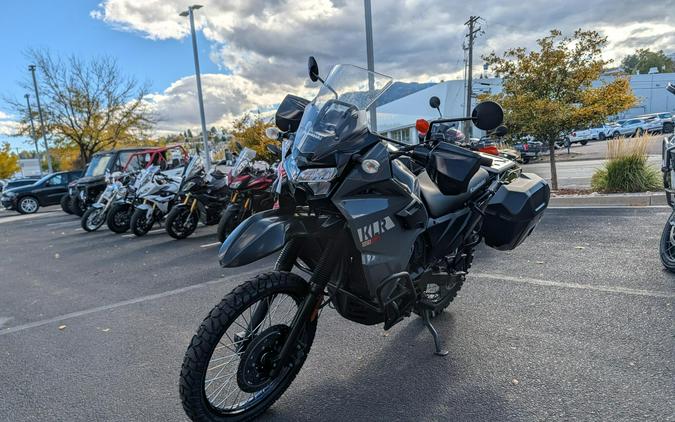 2023 Kawasaki KLR650 Pearl Storm Gray