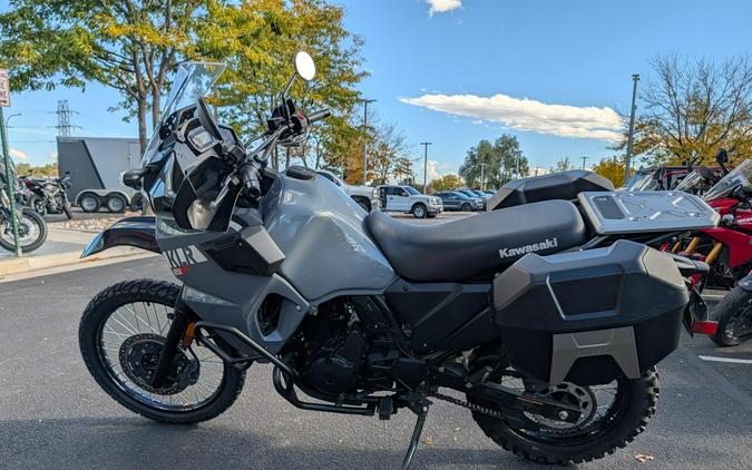 2023 Kawasaki KLR650 Pearl Storm Gray