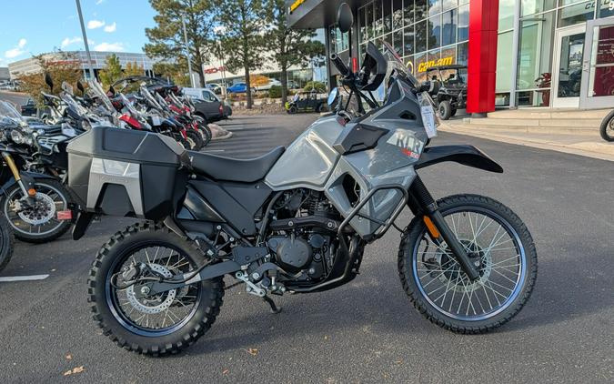 2023 Kawasaki KLR650 Pearl Storm Gray