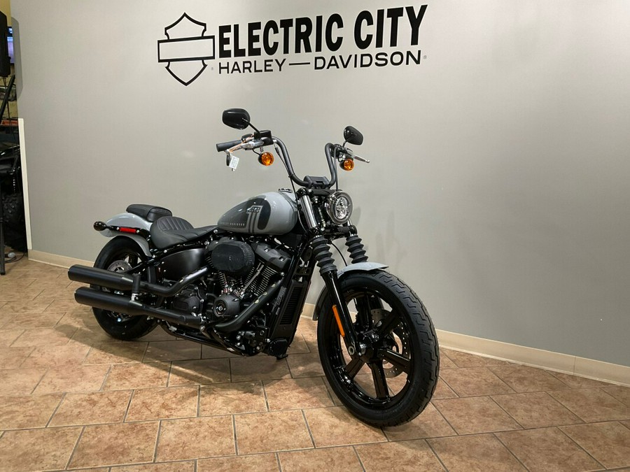 2024 Harley-Davidson Street Bob 114 Billiard Gray FXBBS