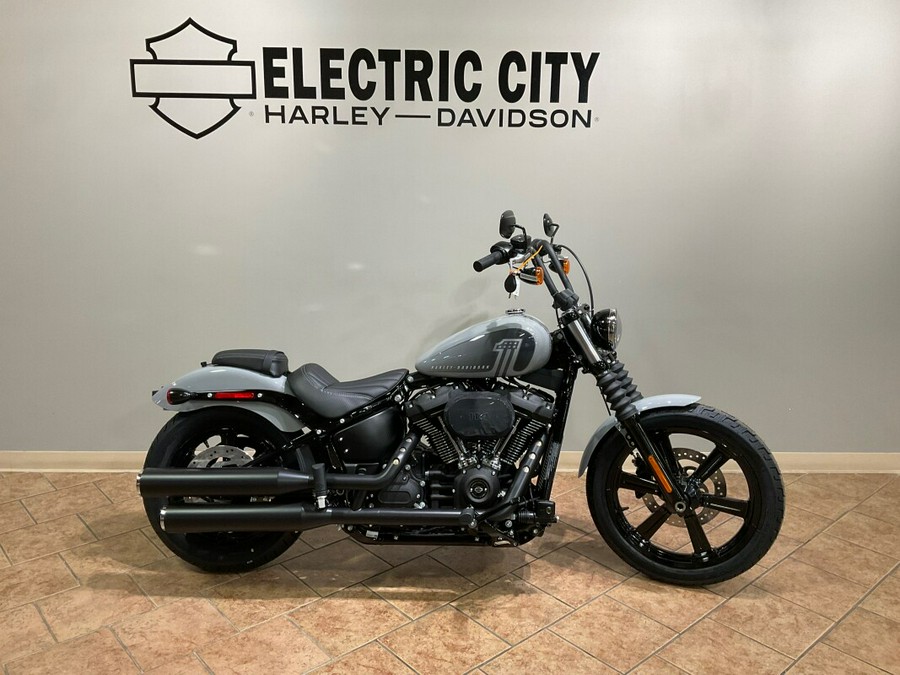 2024 Harley-Davidson Street Bob 114 Billiard Gray FXBBS