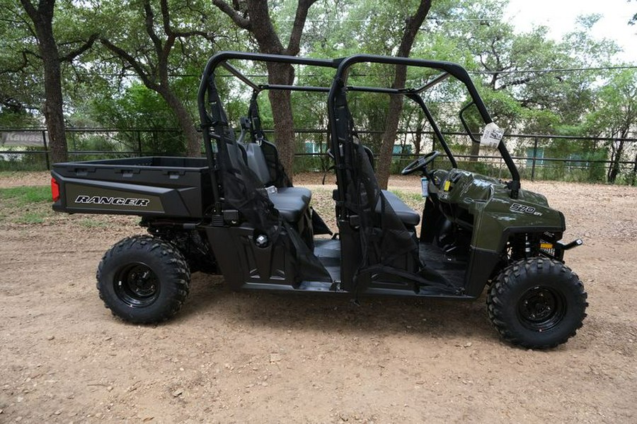 New 2024 POLARIS RANGER CREW 570 FULLSIZE SAGE GREEN