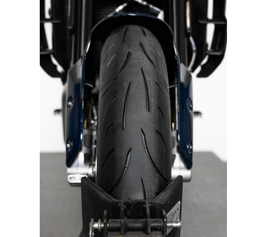 2024 Indian Motorcycle® FTR x 100% R Carbon Blue Candy Carbon