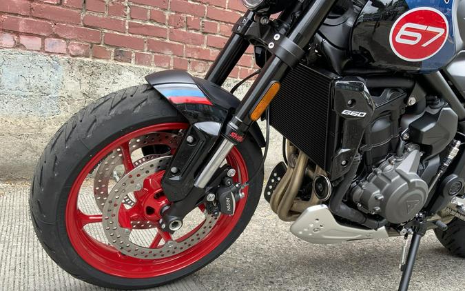 2026 Triumph TRIDENT 660 TRIPLE TRIBUTE EDITION