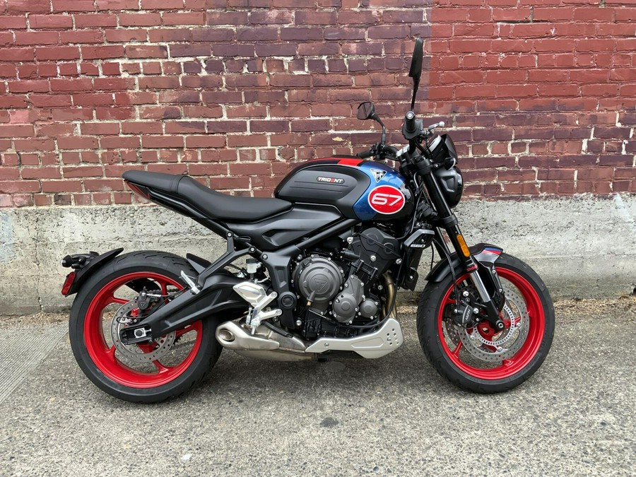 2026 Triumph TRIDENT 660 TRIPLE TRIBUTE EDITION