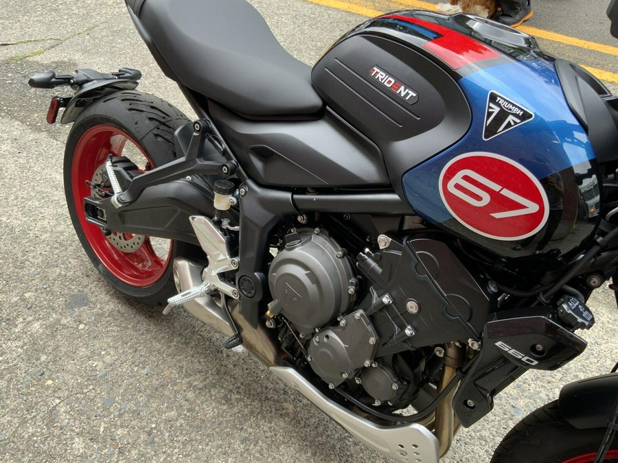 2026 Triumph TRIDENT 660 TRIPLE TRIBUTE EDITION