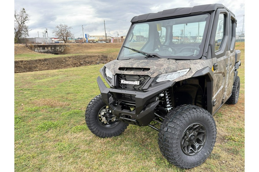 2025 Kawasaki RIDGE® Crew HVAC Camo WITH 30 X 10 X 14 BROAD PEAK XT RADIAL TIRES