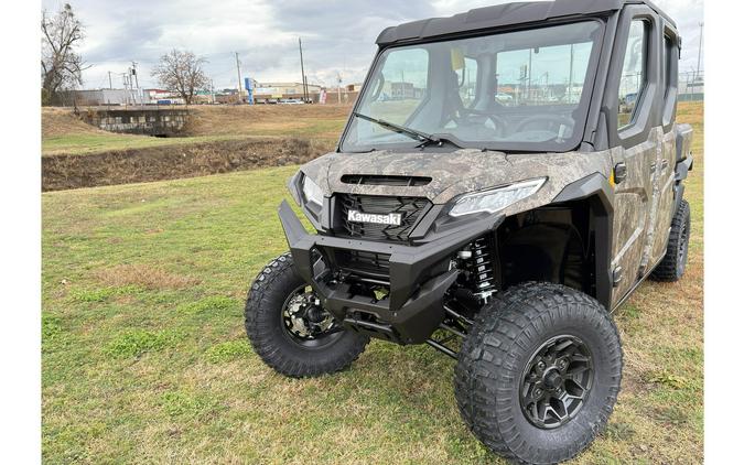 2025 Kawasaki RIDGE® Crew HVAC Camo WITH 30 X 10 X 14 BROAD PEAK XT RADIAL TIRES