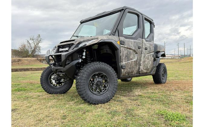 2025 Kawasaki RIDGE® Crew HVAC Camo WITH 30 X 10 X 14 BROAD PEAK XT RADIAL TIRES