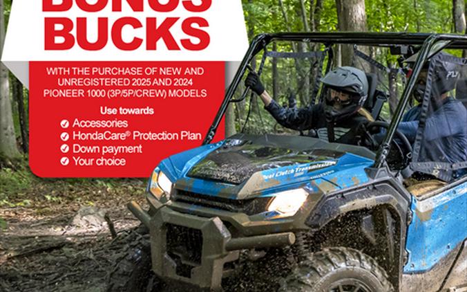 2026 Honda Pioneer 700 Deluxe