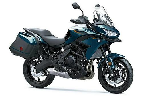 2026 VERSYS 650 LT ABS - METALLIC DEEP BLUE / METALLIC SPARK BLACK - Kawasaki