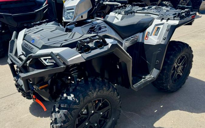 2026 Polaris SPORTSMAN XP 1000 ULTIMATE TRAIL SILVER with PLOW
