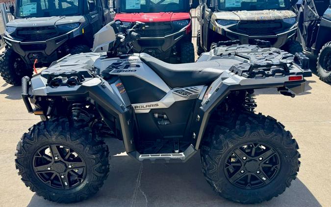 2026 Polaris SPORTSMAN XP 1000 ULTIMATE TRAIL SILVER with PLOW