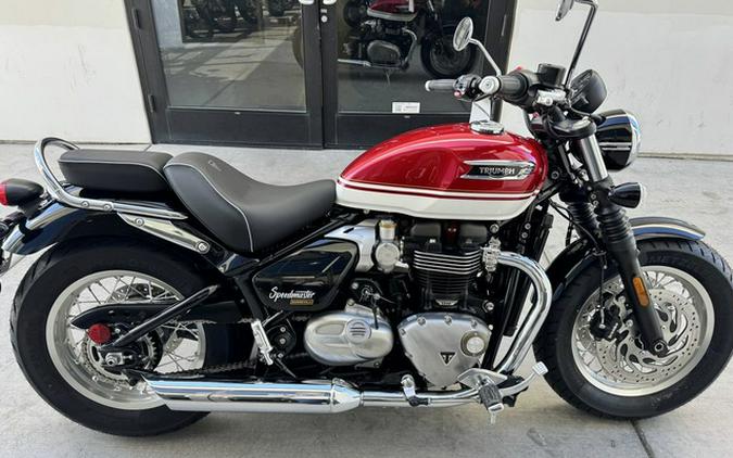 2026 Triumph Bonneville Speedmaster Carnival Red