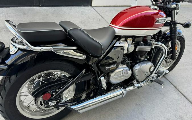 2026 Triumph Bonneville Speedmaster Carnival Red