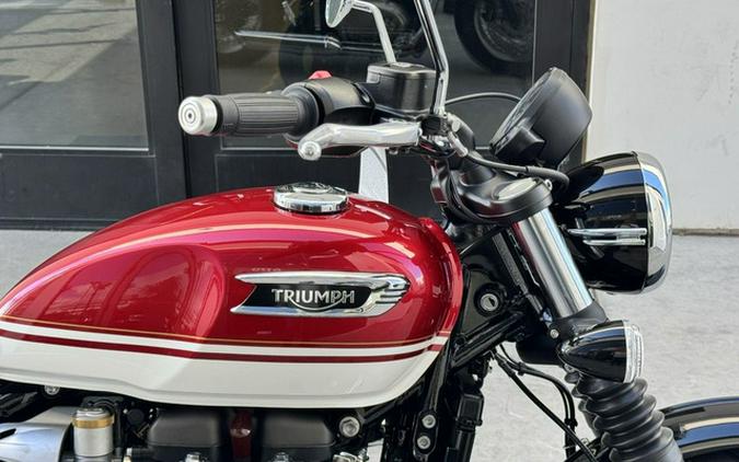 2026 Triumph Bonneville Speedmaster Carnival Red